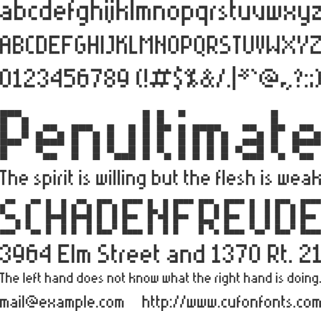 Rittswood Young font preview