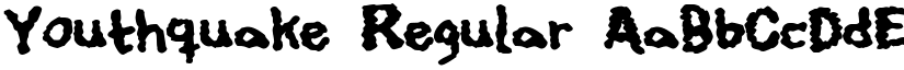 Youthquake Regular font