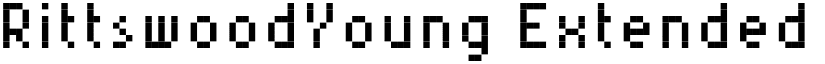 RittswoodYoung Extended font