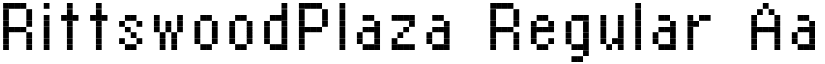 RittswoodPlaza Regular font
