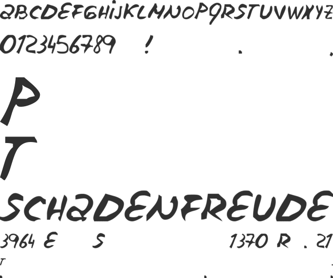 escudillers font preview