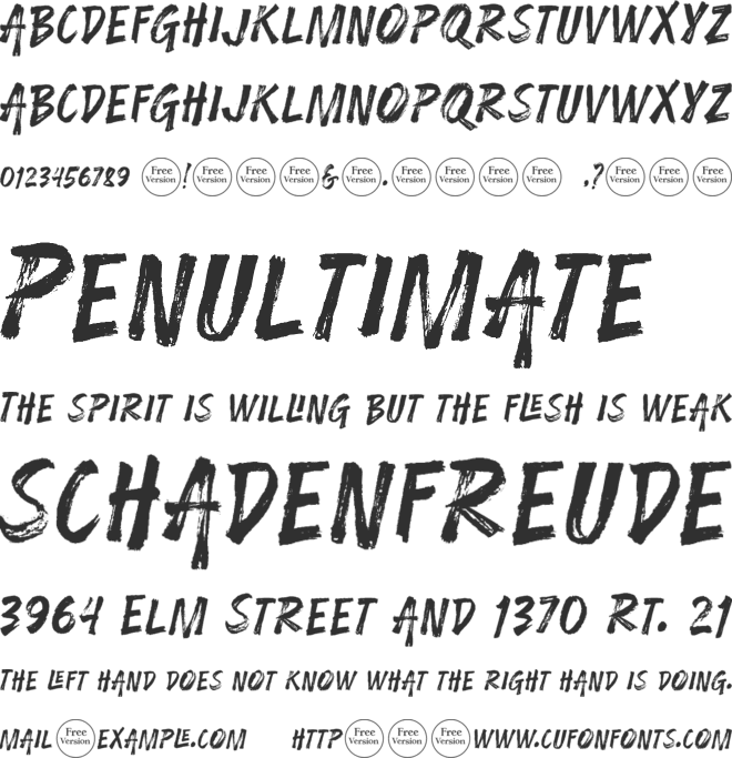 Hey Jack Free Version font preview