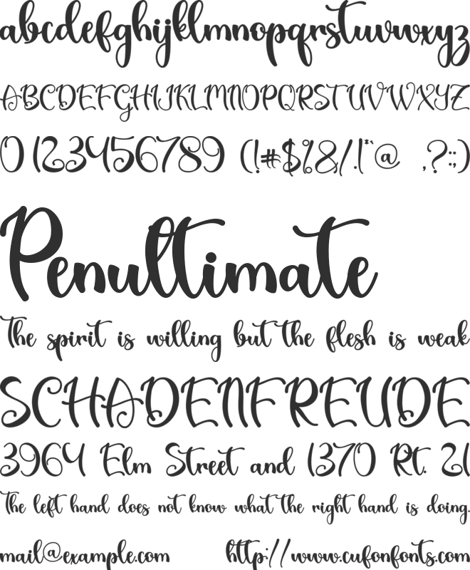 Rastica - Personal Use font preview