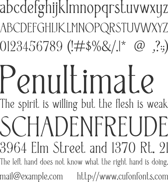 Somnium Amor font preview