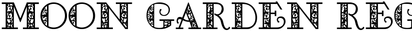 Moon Garden Regular font