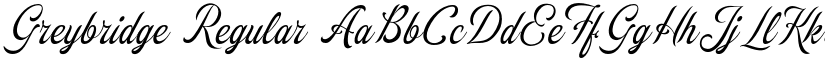 Greybridge font download