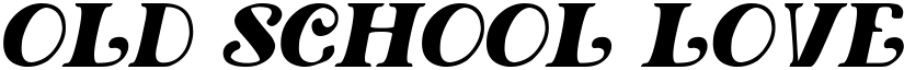 Old School Love Italic font
