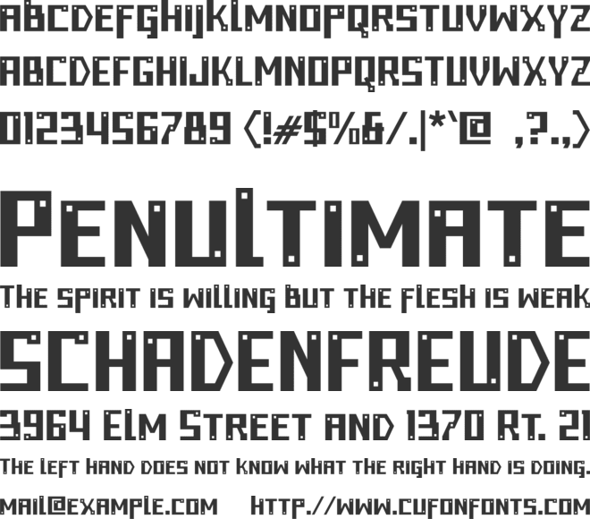 b Buruh Ngepath font preview