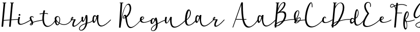 Historya Regular font