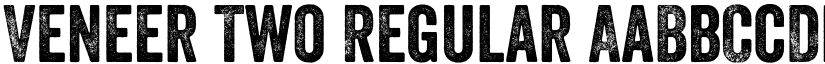 Veneer Two Regular font