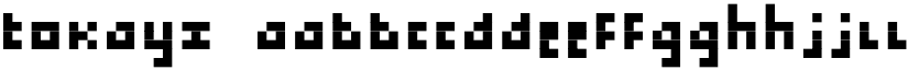 tokayz font