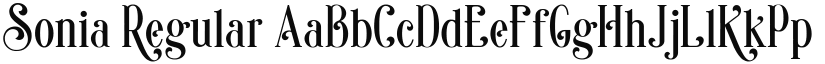 Sonia font download