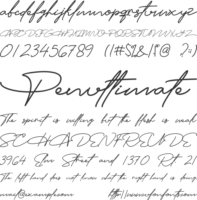 Austin Capittal Alt font preview