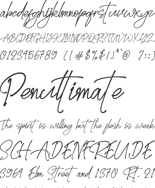 Golden Stanbury font preview