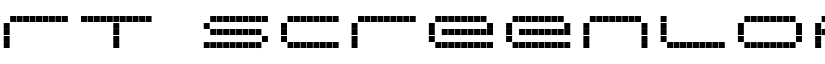 rt screenloft8 font
