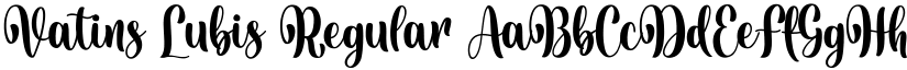 Vatins Lubis font download