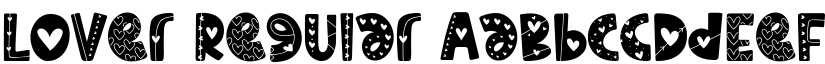 Lover Regular font