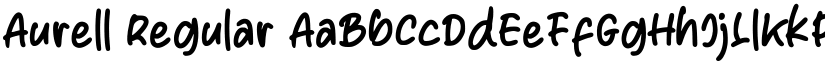 Aurell font download