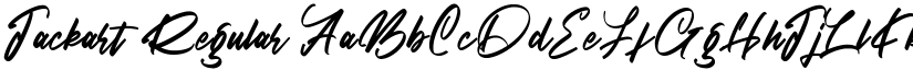 Jackart Regular font
