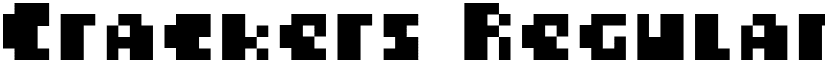 Crackers Regular font