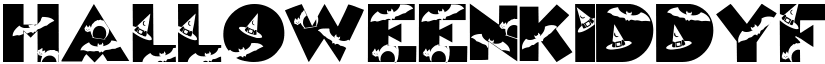 HalloweenKiddyFont Regular font