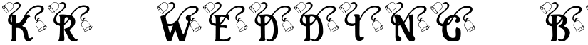 KR Wedding Bells Regular font