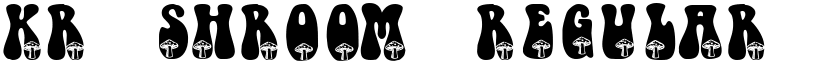 KR Shroom Regular font