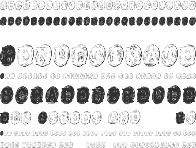 Powderfinger Ghost font preview