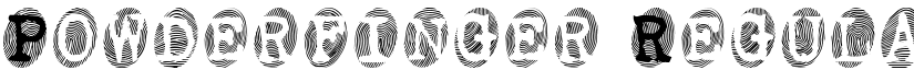Powderfinger Regular font