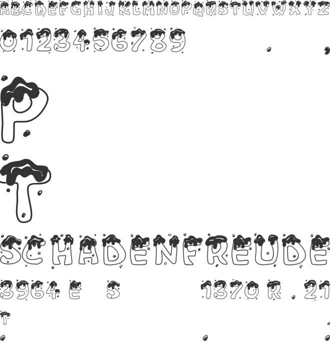 PWChristmascandies font preview