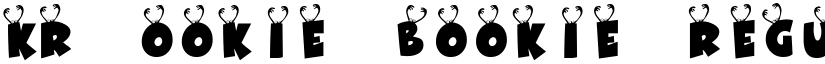 KR Ookie Bookie Regular font