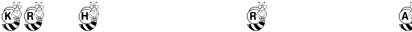 KR Hunnybee Regular font