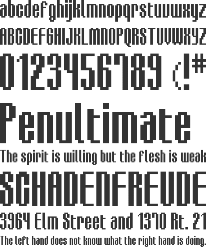 BM Delico font preview