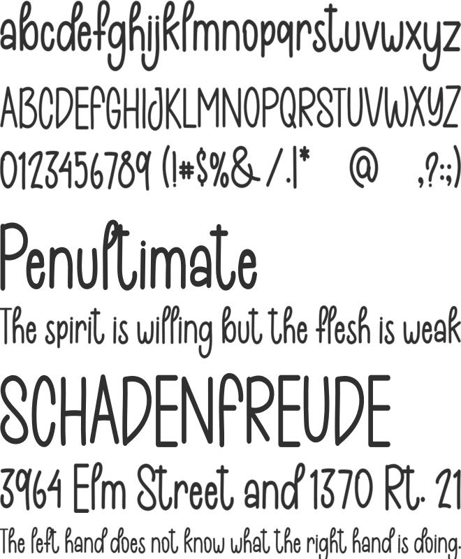 Christmas Sollution font preview