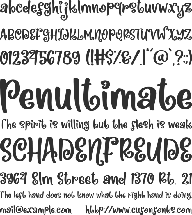 Best Jolly font preview