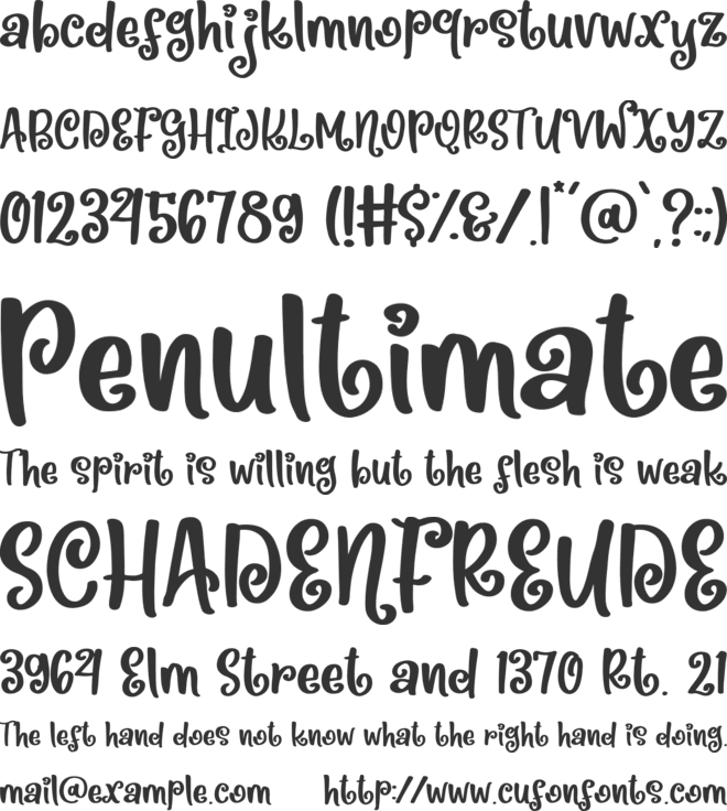 Best Jolly font preview