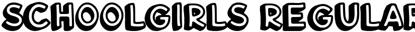 Schoolgirls Regular font