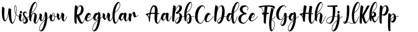 Wishyou Regular font