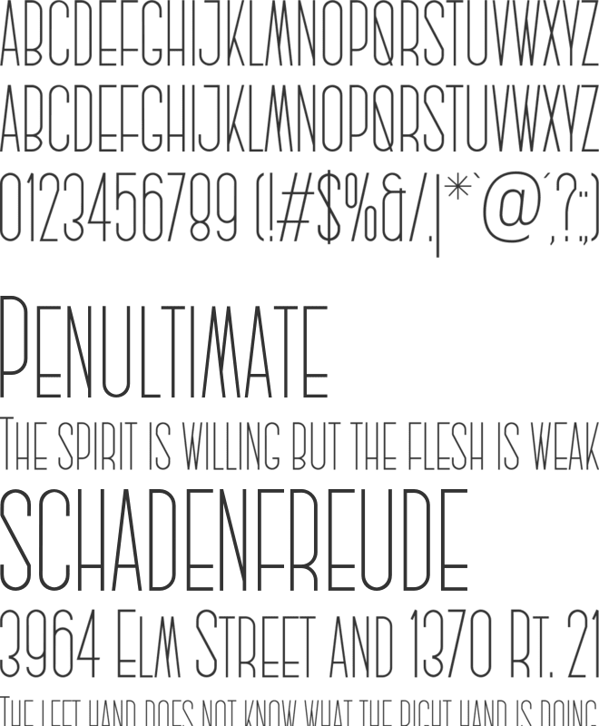 Majanan font preview