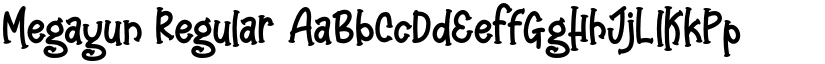 Megayun font download