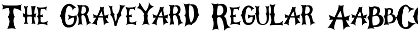The Graveyard Regular font