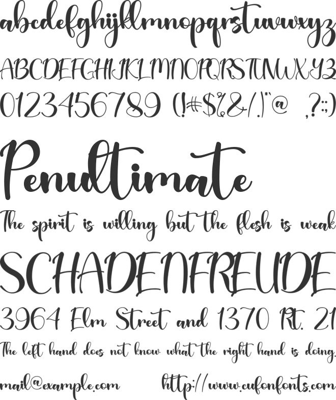Beatlove - Personal Use font preview