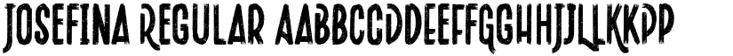 Josefina Regular font