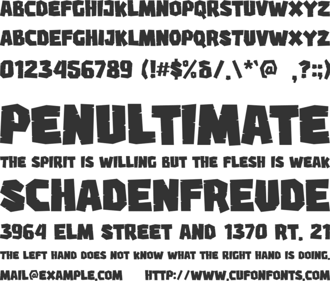 River Adventurer font preview