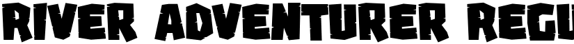 River Adventurer Regular font