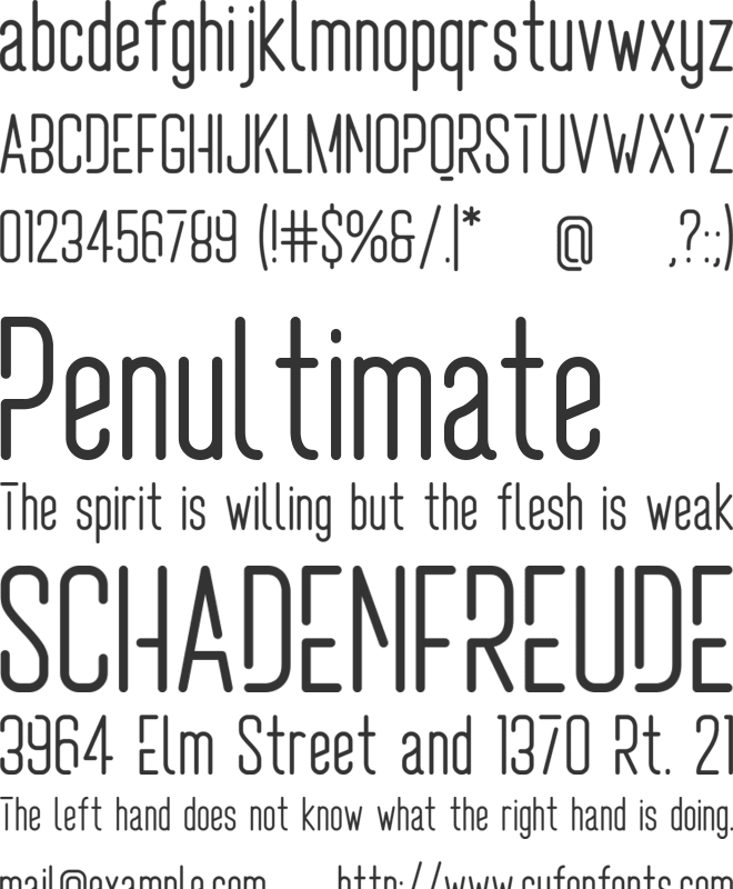 Wavemax font preview