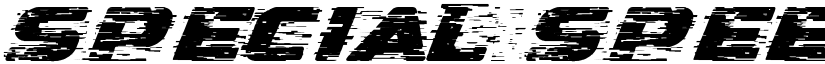 Special Speed Agent font download