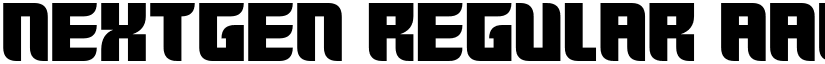 Nextgen Regular font