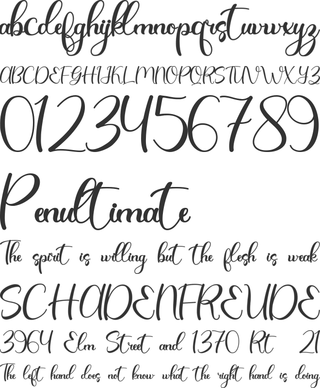 Christmas History - Pesonal Use font preview