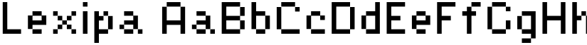 Lexipa font